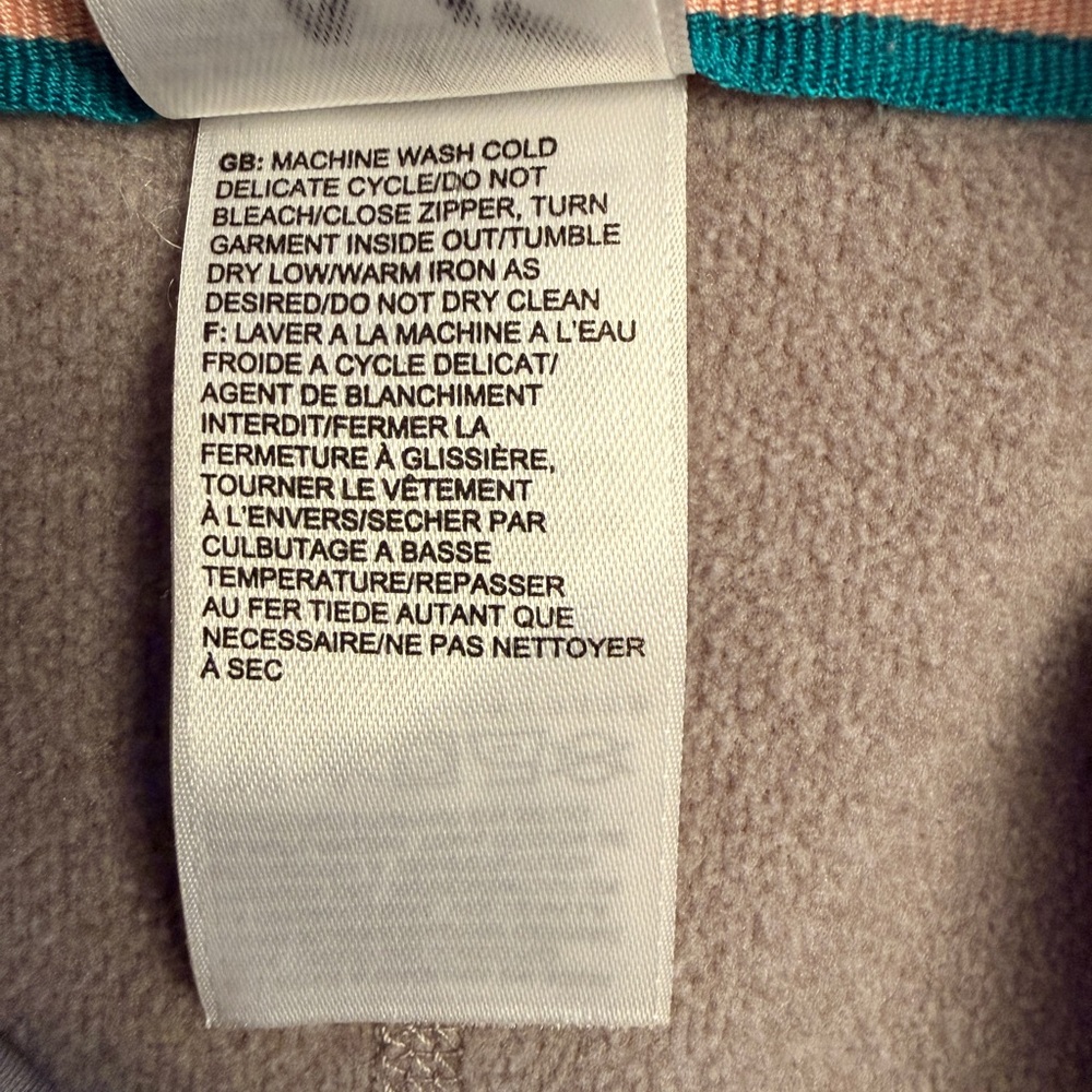 The North Face Women's Medium Lanna Pullover Funnel Neck‎ Gray Silver Cowl Neck - Picture 6 of 11